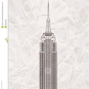300x300 New York City View Empire State Building Vector Arenawp