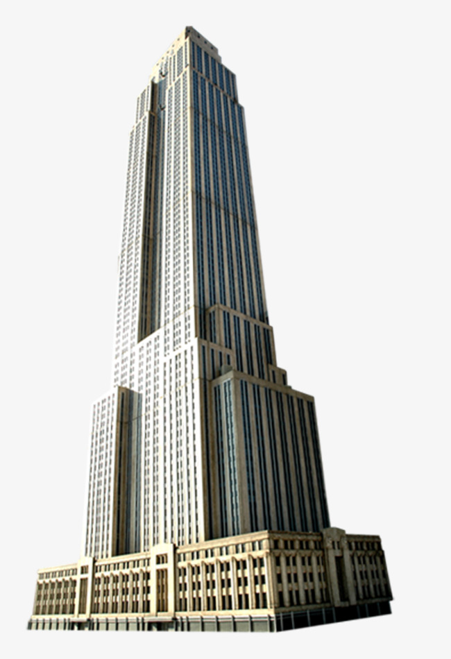 650x950 Skyline Clipart Empire State Building