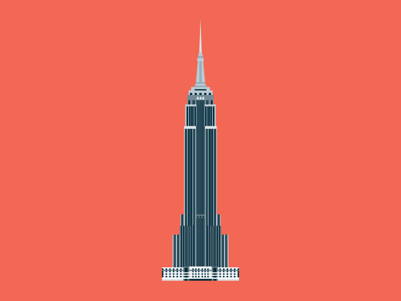 800x600 The Empire State Building By Little Histories