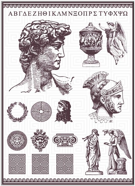 534x737 The Roman Empire Characters Logo Vector Graphics Material Related