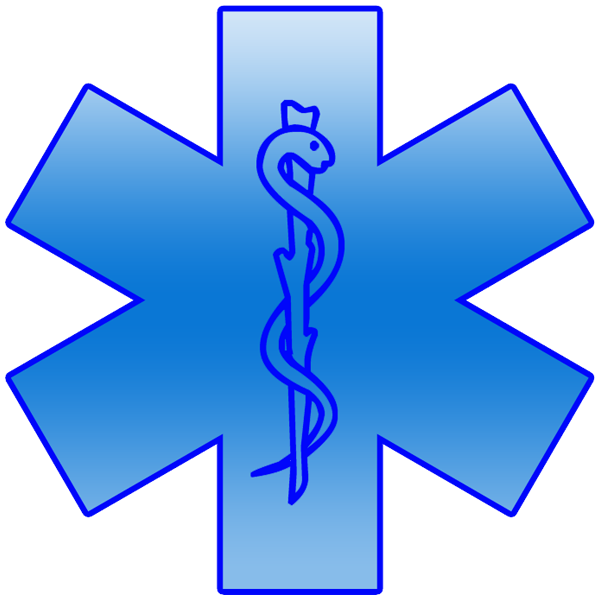 600x600 Ems Star Of Life Png Transparent Stock