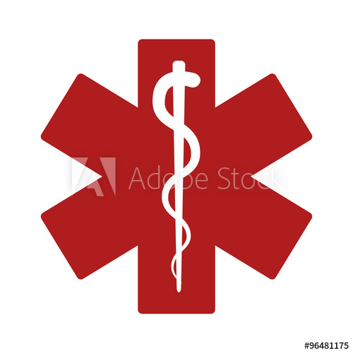 500x500 Medical Alert Emergency Ems Flat Icon For Apps And Websites