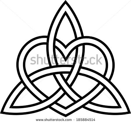 450x422 Triquetra Heart