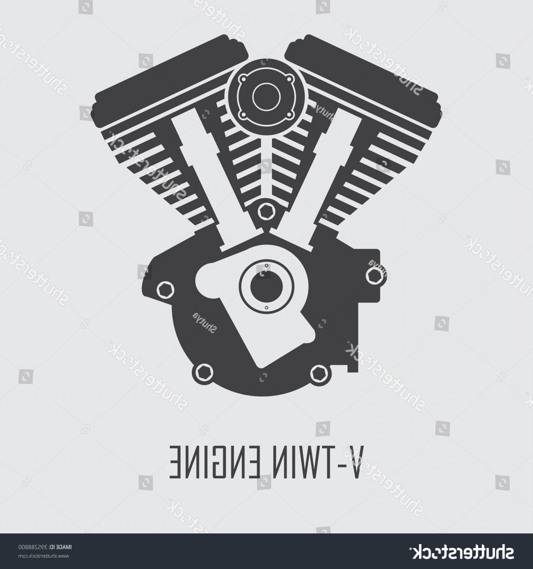 1800x1920 V Twin Engine Vector Art Shopatcloth