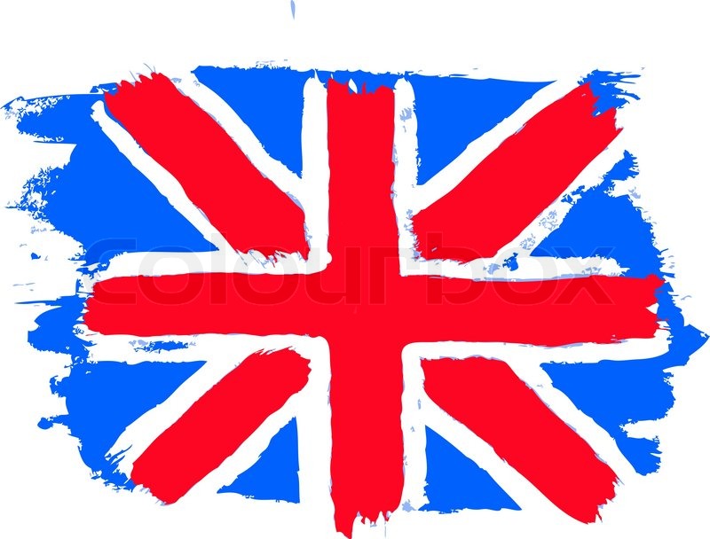 800x608 Flag Of The United Kingdom British Flag Stock Vector Colourbox