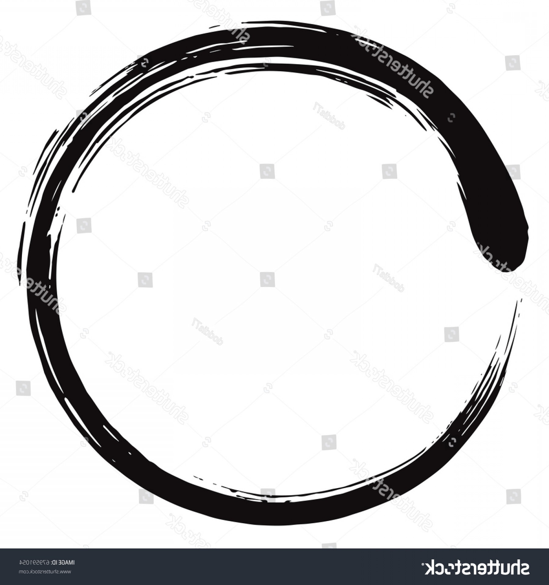 1800x1920 Minimalistic Enso Zen Circle Vector Arenawp