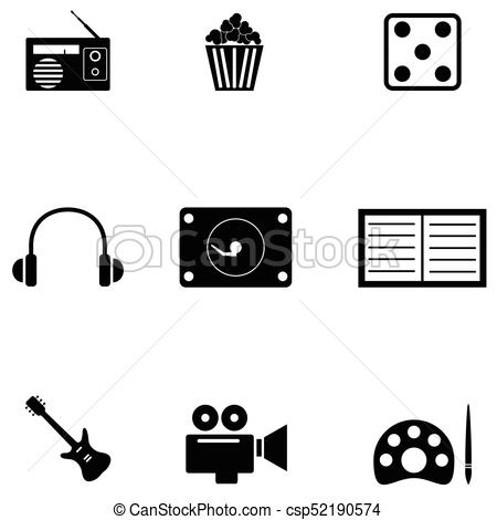 450x470 Entertainment Icon Set.