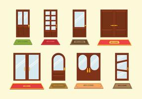 286x200 Front Door Free Vector Art