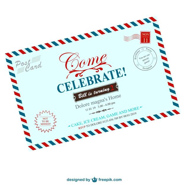 626x626 Airmail Envelope Template Tangledbeard