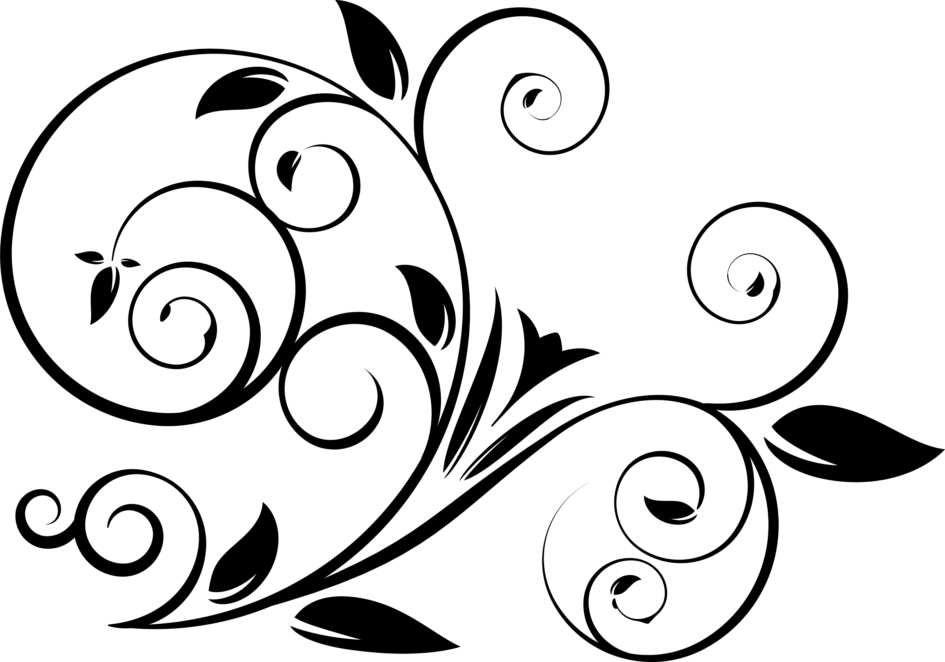 3229x2262 5 Swirl Vectors Svg Dxf Png Jpg Eps Vector File Cut Files