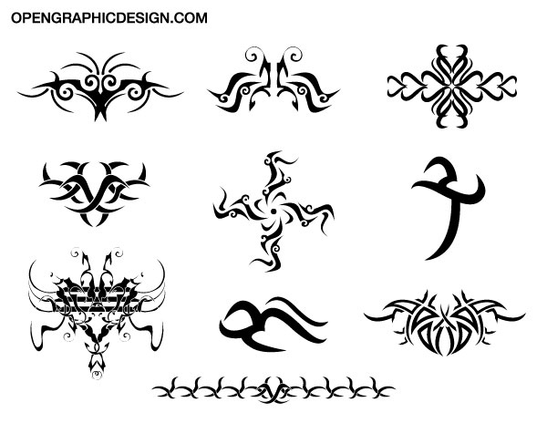 600x464 Free Vectors Tribal Graphics Amp Tattoo Designs