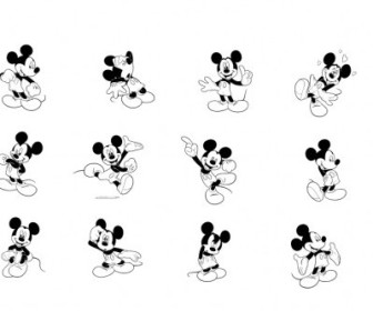 336x280 Vector Mickey Mouse 5 Logo Vector Art