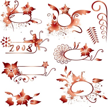 372x368 Art Nouveau Flower Vector Free Vector Download (217,150 Free
