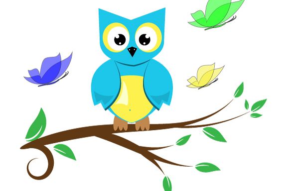 576x384 Cute Owl Vectors Svg Dxf Png Jpg Eps Vector File Cut Files