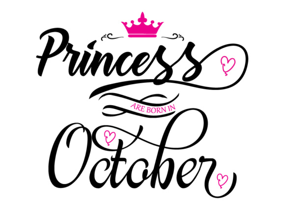 580x435 Princess Are Born In September Svg,dxf,png,jpg,eps Vector File