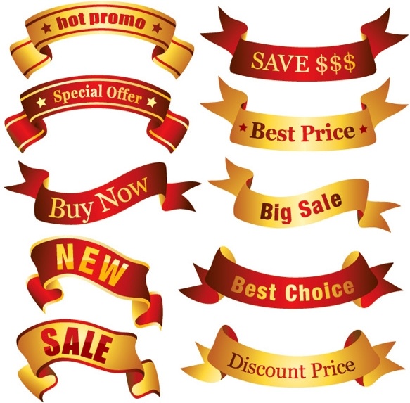 583x573 Banner Several Ribbon Streamers Vector Free Vector In Encapsulated