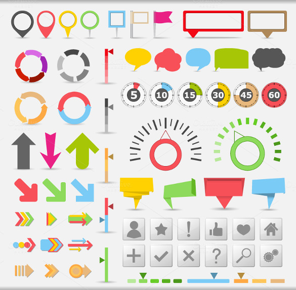 585x573 Psd Infographic Element