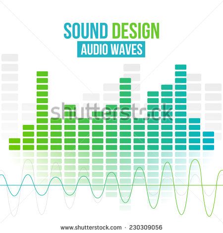 450x470 Amplifiers Digital Equalizer Vector Background. Vector