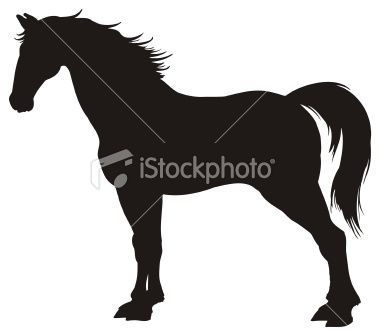 380x336 Horse Royalty Free Stock Vector Art Illustration Equestrian