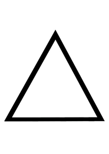 214x300 Basic Triangle Outline Free Images