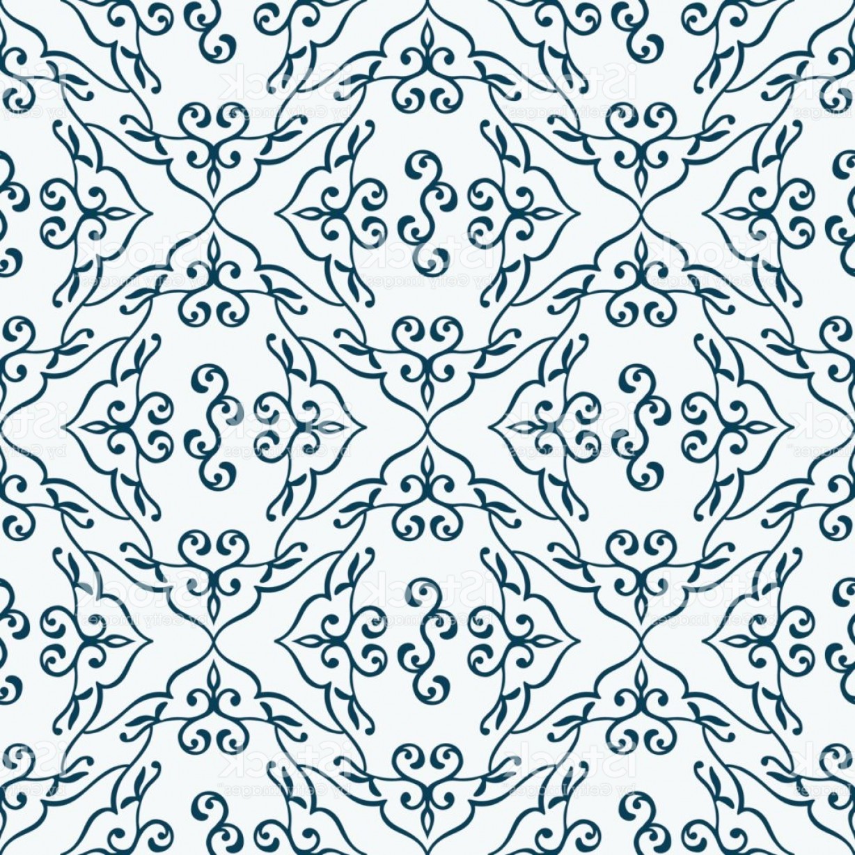 1228x1228 Vector Islamic Oriental Pattern Seamless Arabic Floral Geometric