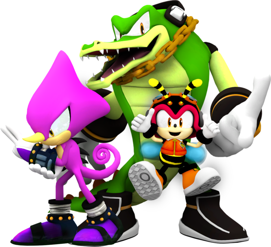 937x853 Team Chaotix! By Nibrocrock