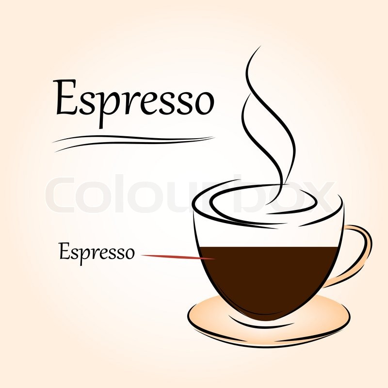 800x800 Coffee Icon, Espresso Stock Vector Colourbox