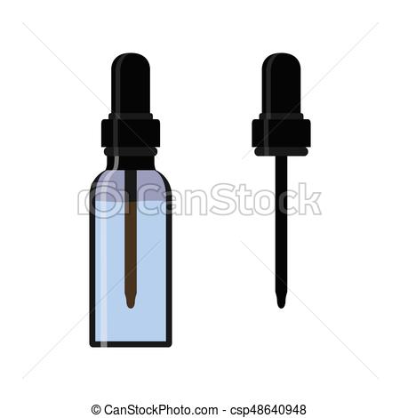 450x470 Essential Oil Bottle, Spray. Soap Pump. Cosmetic Vial,... Eps