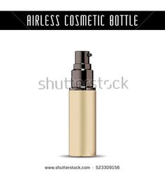236x246 Realistic Transparent Essential Oil Bottle. Mock Up Bottle