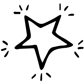 332x332 Vector De Estrella De Navidad
