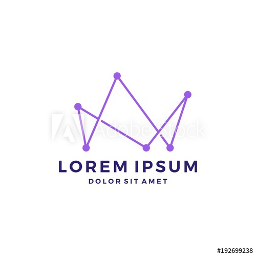 500x500 Crypto King Crown Blockchain Cryptocurrency Bitcoin Ethereum Logo