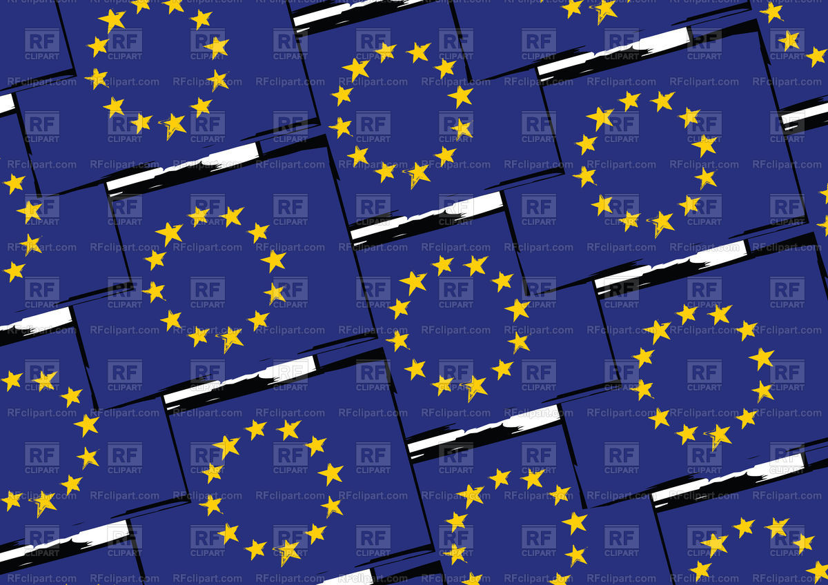 1200x848 Grunge Eu Flag Or Banner Vector Image Vector Artwork Of