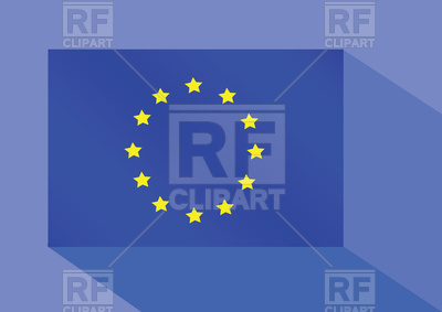 400x283 Eu Flag Vector Image Vector Artwork Of Signs, Symbols, Maps