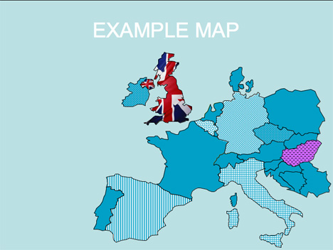 468x352 Free Powerpoint Maps Uk And Europe