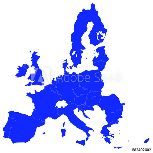 500x500 Eu Map Total Europe