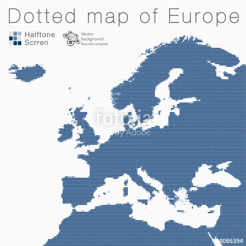 500x500 Europe Map