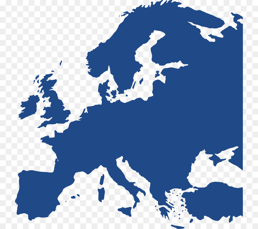 900x800 Europe Vector Map Blank Map