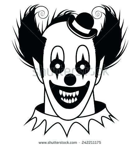 Evil Clown Vector at GetDrawings | Free download