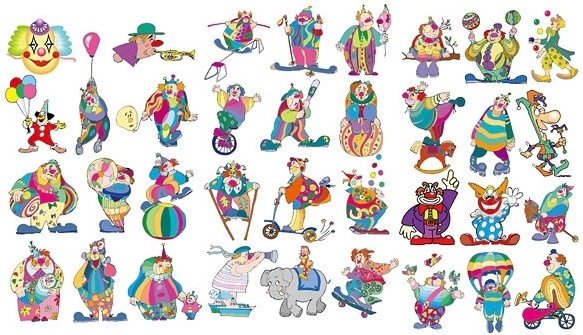 583x335 Free Download Vector Evil Clown Free Vector Download (409 Free