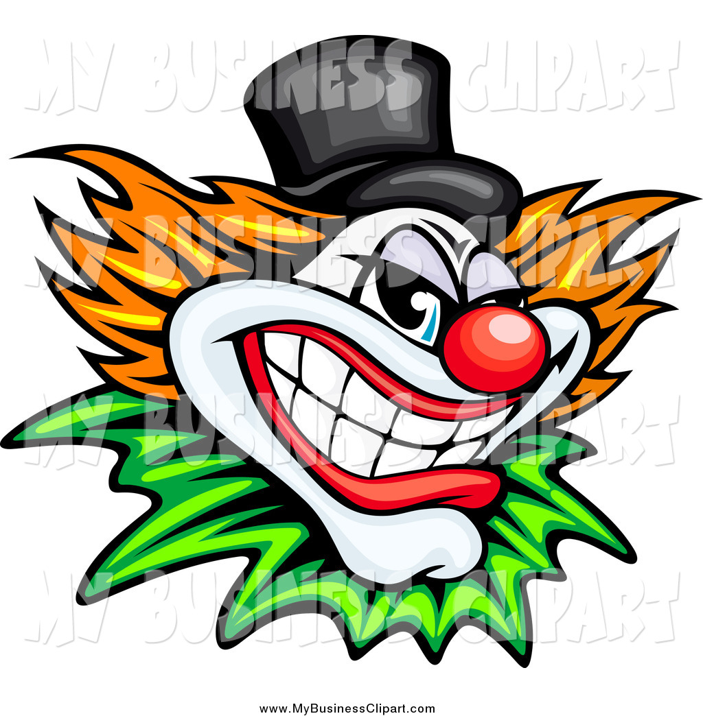 1024x1044 Vector Clip Art Of A Evil Clown Or Joker With A Top Hat By Vector