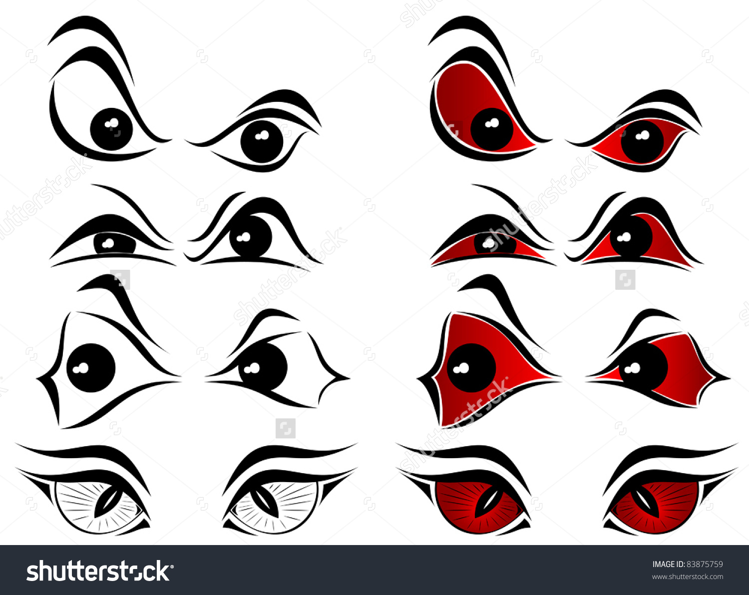 1500x1191 Evil Eyes Clipart Free