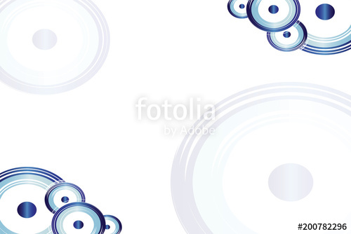 500x334 Card With Artistic Blue Evil Eye Vector And Empty Blank Space To