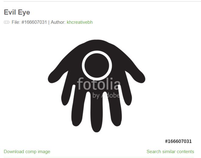 660x519 Evil Eye Vector Stock Download