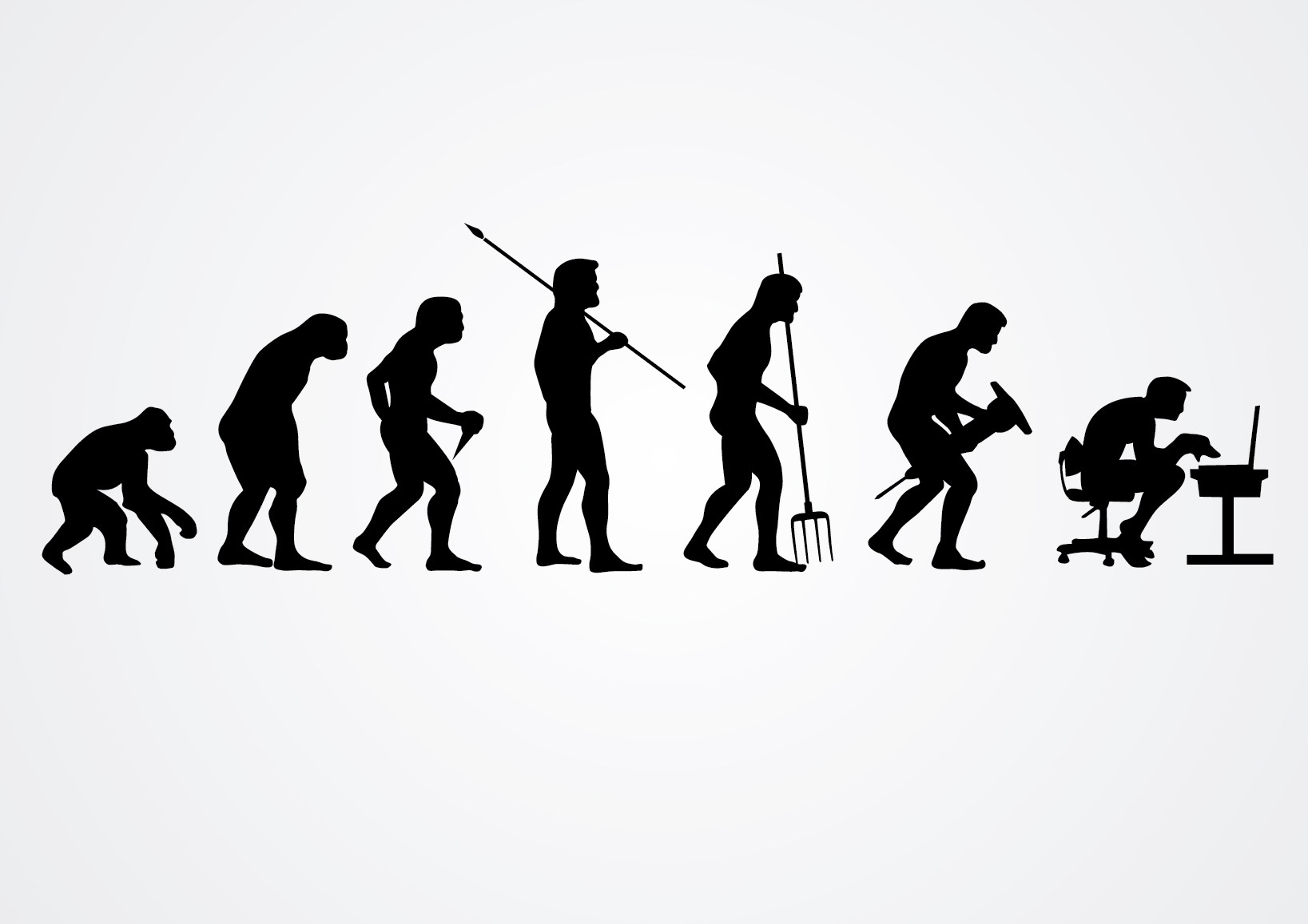 1637x1157 Evolution Of Human Work Silhouettes
