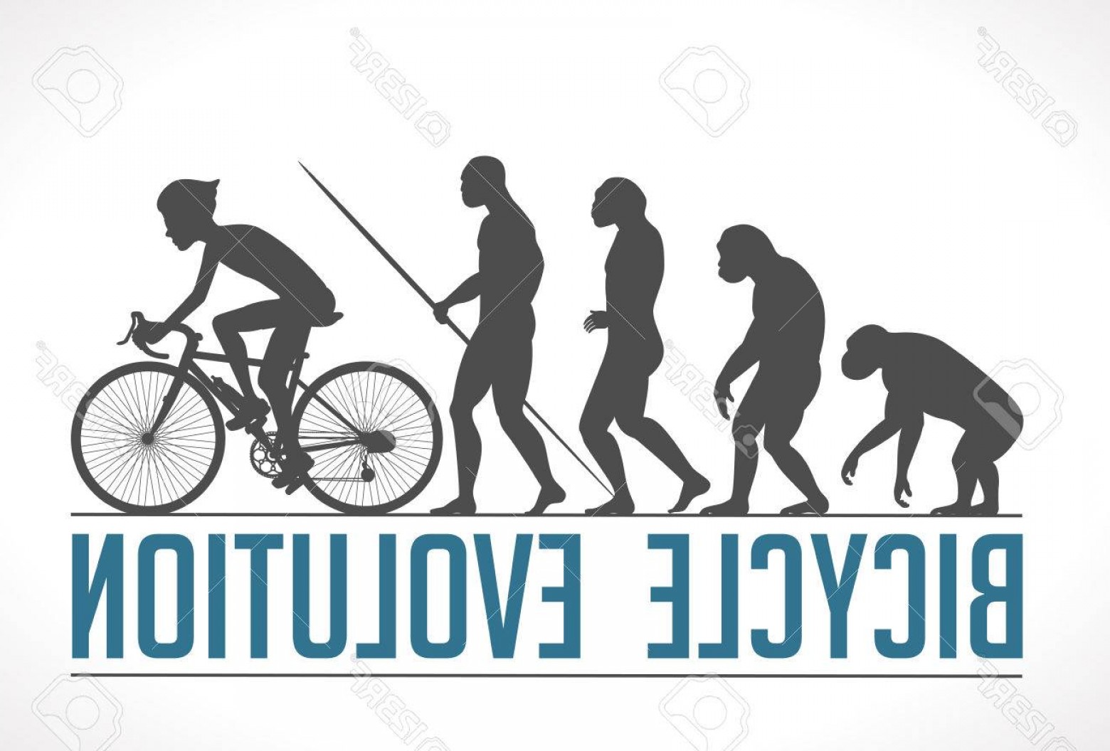 1560x1056 Photostock Vector Bicycle Evolution Vector Illustration Sohadacouri