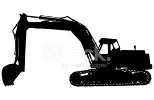 308x200 Excavator (Vector) Stock Vectors