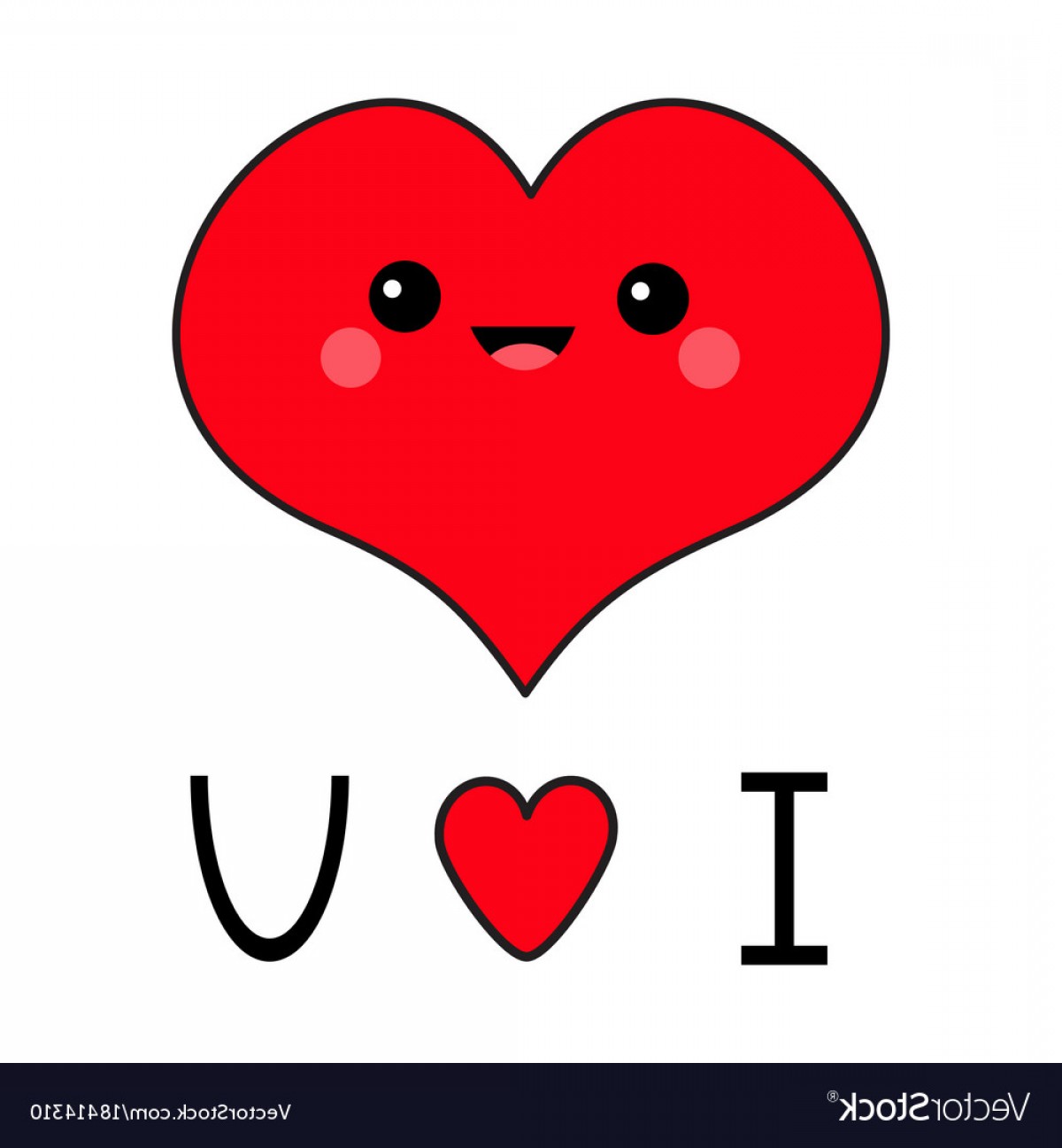 1200x1296 I Love You Red Heart Face Head Exclamation Point Vector Shopatcloth