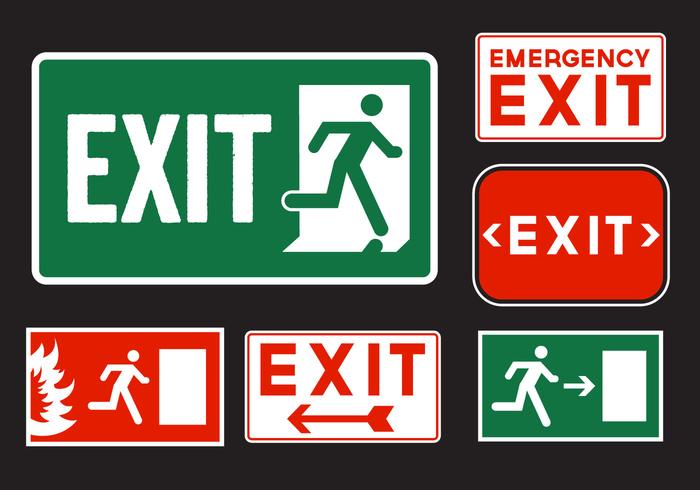 700x490 Emergency Exit Signs