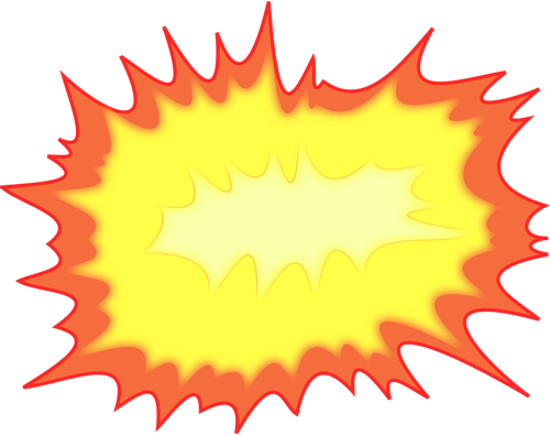 500x395 Explosion Vector Illustration Public Domain Vectors