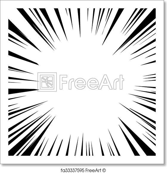 561x581 Free Art Print Of Explosion. Vector Illustration. Vector